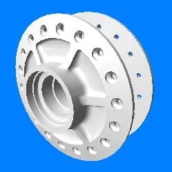 Rear Wheel Hub - Impulse - 42601KZJ900S