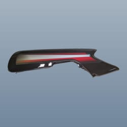 Hero Genuine Right Rear Cowl Black NH-1 Type-1 for HF Deluxe | Durable Construction | OEM Fit | Stylish Appearance | Reliable Protection | Easy Installation-  77210AAH100RS
