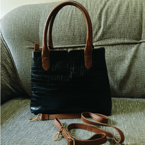Elegance Croco Handbag - Handbags | Buy online on ZillyBuy