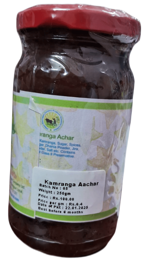 Jakpur Kamranga achar 250 gm