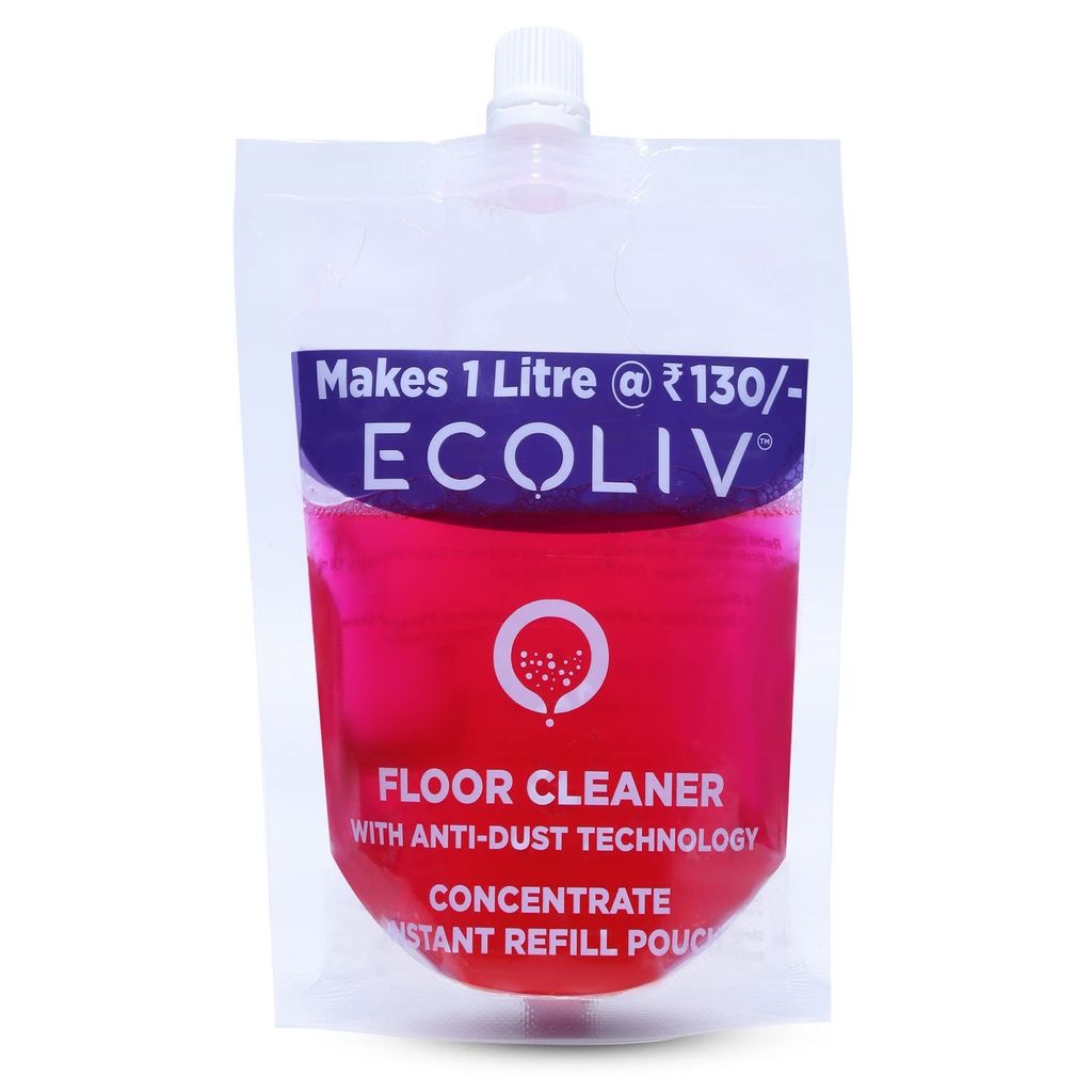 ECOLIV Liquid Floor Cleaner Concentrate Refill Pouch - 2 Litre