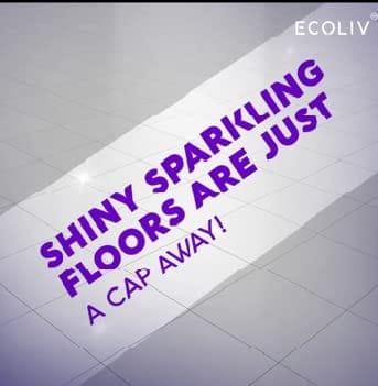 ECOLIV Liquid Floor Cleaner 5L Can | Anti Dust Technology | Infused with Tea Tree Oil for Effective Cleaning and Freshness| Strong Surface Disinfectant