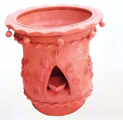 Handmade Clay Diya Oil Lamp for Diwali Decoration - Traditional Indian Earthenware Tealight Holder Handmade Clay Diya Oil Lamp for Diwali Decoration - Traditional Indian Earthenware Tealight Holder