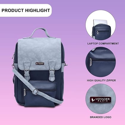 VOYAGER PARIS Louis Laptop Bag | Versatile for Office & Daily Use | Slim profile