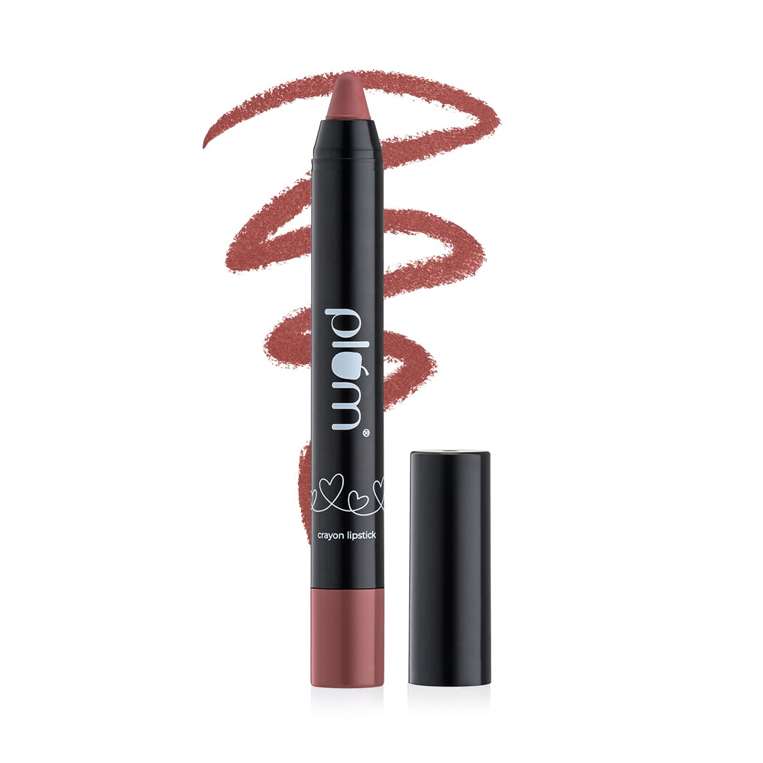 PLUM – CRAYON LIPSTICK WITTY IN PINK 124 (MAUVE PINK)