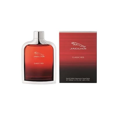 JAGUAR Classic Red Fruity Eau De Toilette 100ml Men Perfume Brand Jaguar