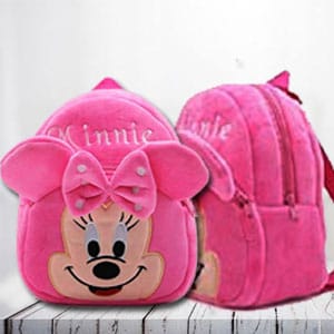 DZert Kids School Bag Soft Plush Backpacks Cartoon Boys Girls Baby (2-5 Years)