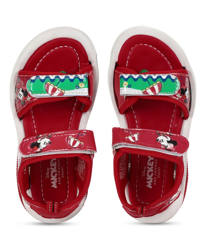 Top Kids Paragon x Disney Kids' Sandals with Velcro Closure, Comfortable Insole & Anti-Skid Sole