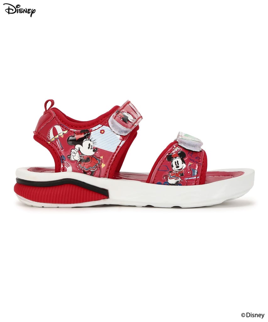 Paragon x Disney Kids' Sandals with Velcro Closure, Comfortable Insole & Anti-Skid Sole