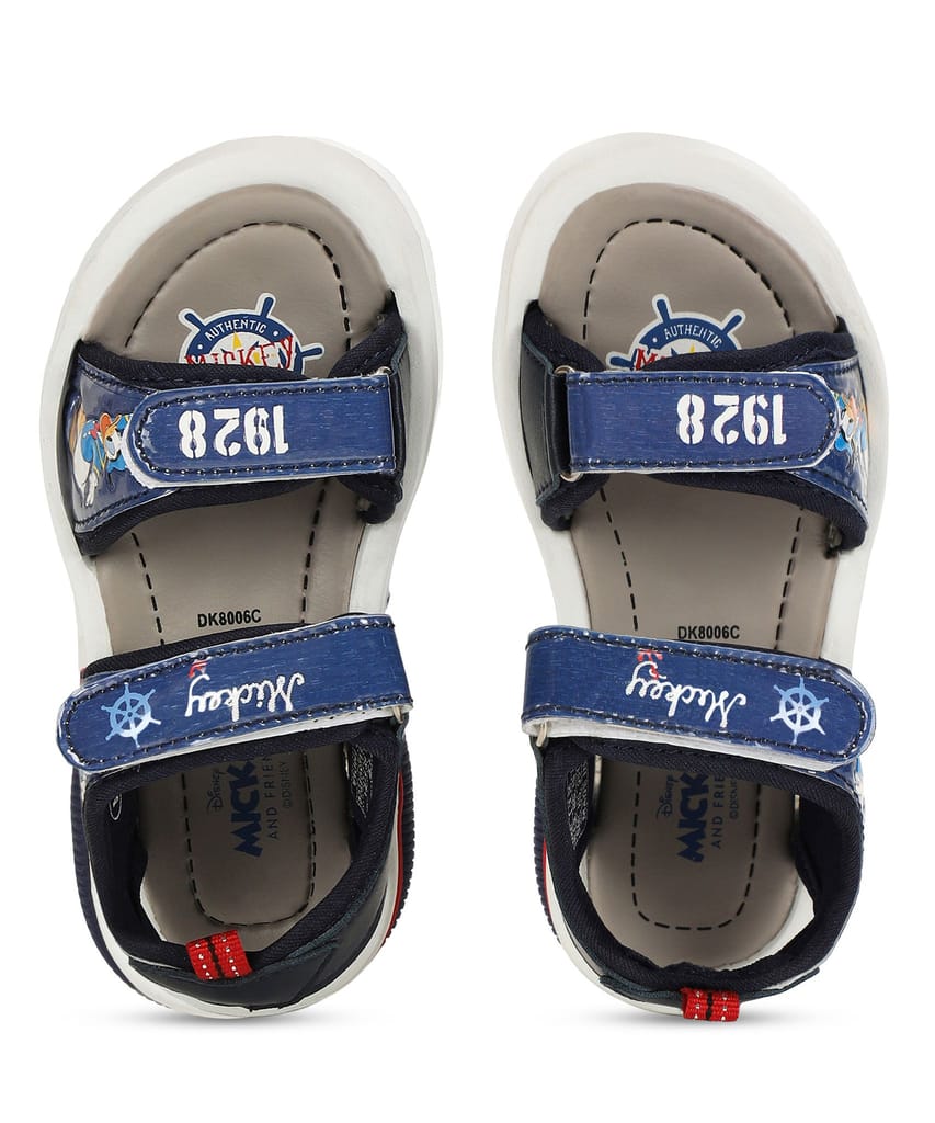 Premium Kids Paragon x Disney Kids' Sandals with Velcro Closure, Comfortable Insole & Anti-Skid 