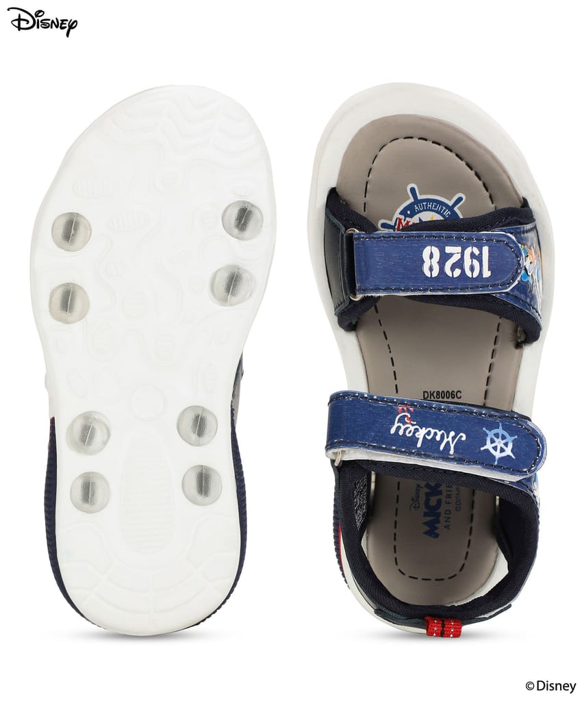 Paragon x Disney Kids' Sandals with Velcro Closure, Comfortable Insole & Anti-Skid Sole