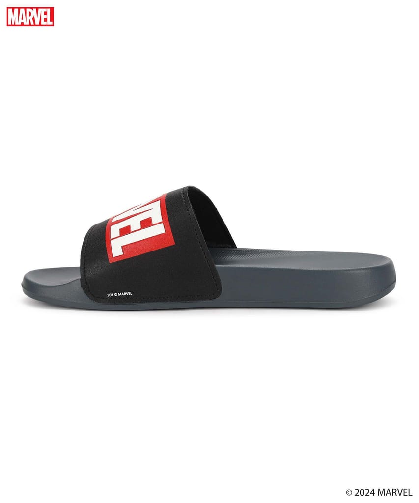 Marvel x Paragon Men's Casual Sliders for Men with Comfortable Sole & Sturdy Straps