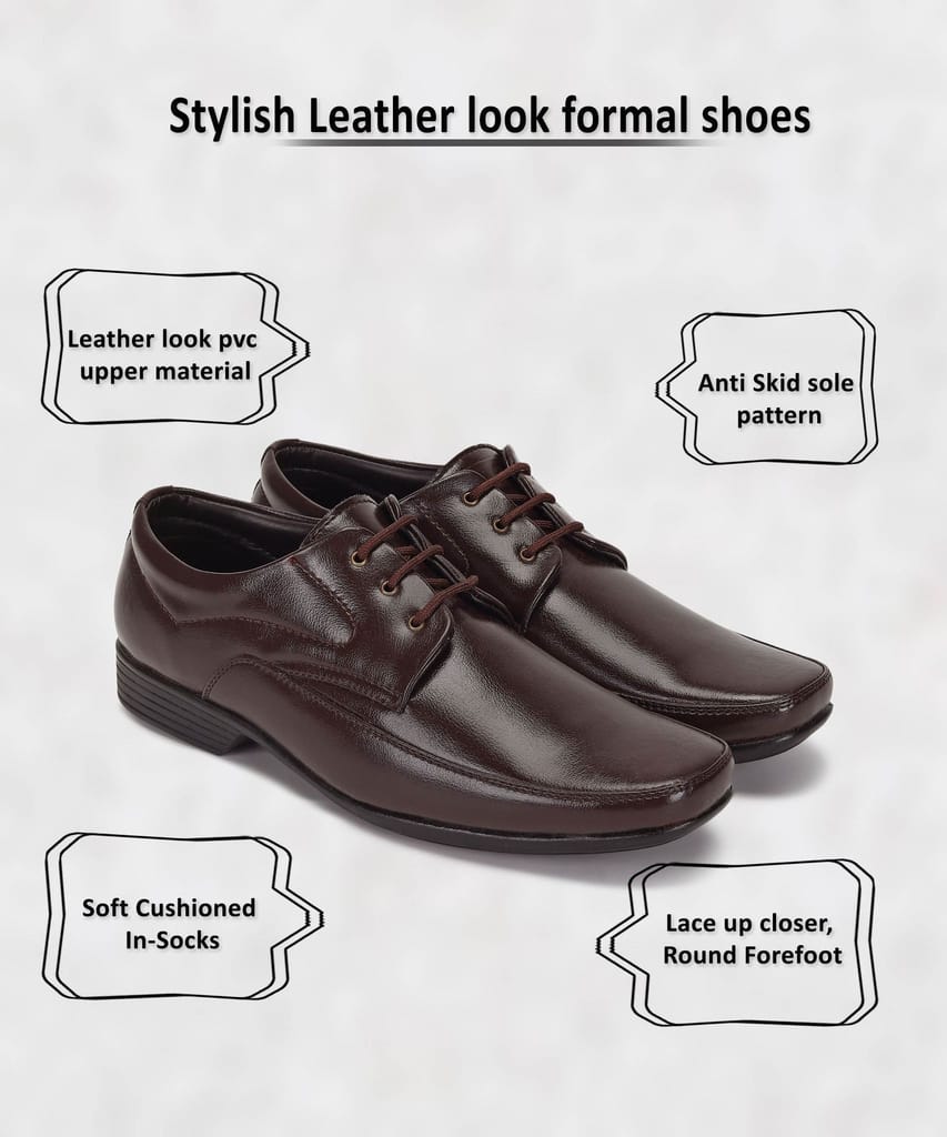 Sophisticated Men Paragon K11239G Stylish, Comfortable Daily Occassional Formal Office Shoes 202