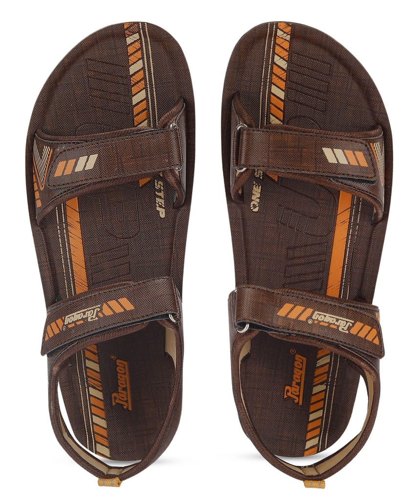 Latest Men Paragon PUK2227G Comfortable Lightweight Outdoor Casual Dailywear Velcro Sandals 2025
