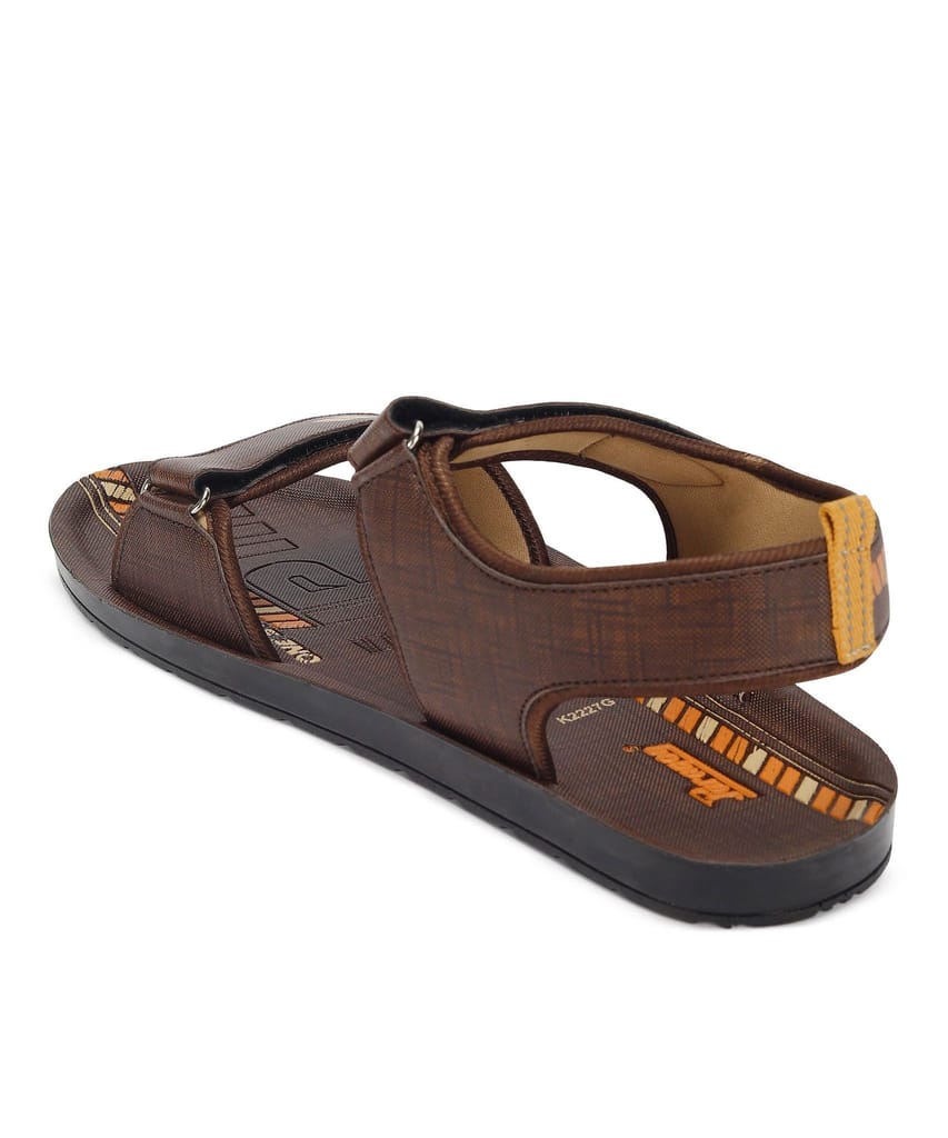 Latest Men Paragon PUK2227G Comfortable Lightweight Outdoor Casual Dailywear Velcro Sandals 2025