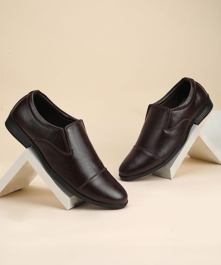 Premium Men Paragon Men Formal Shoes | Smart & Sleek Design | Comfortable Sole with Cushioning |
