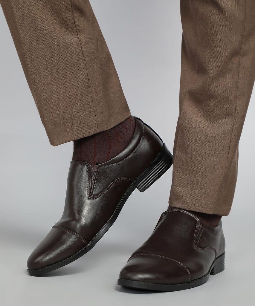 Premium Men Paragon Men Formal Shoes | Smart & Sleek Design | Comfortable Sole with Cushioning |