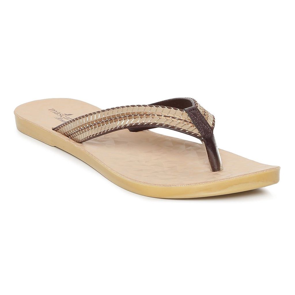 Luxurious Women Paragon Women's Brown Flip Flops (K7201L-BRN ) UK: 8 2025 at ShopCircuit | ONDC