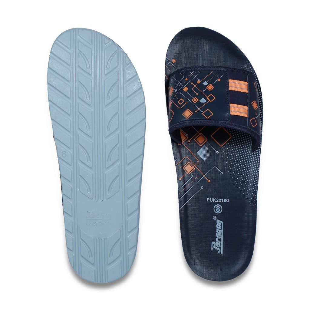 Chic Men Paragon Footwear Everyday Comfort Lightweight, Durable, Waterproof Slides for Men with 