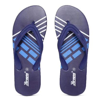 Paragon Men's Navy Blue Flip Flops