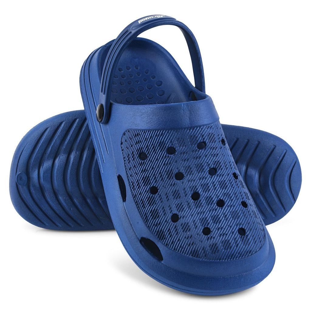 Best Men Paragon Blue Easy-to-wear Easy-to-wash Lightweight Clogs for Men 2025 at ShopCircuit | 