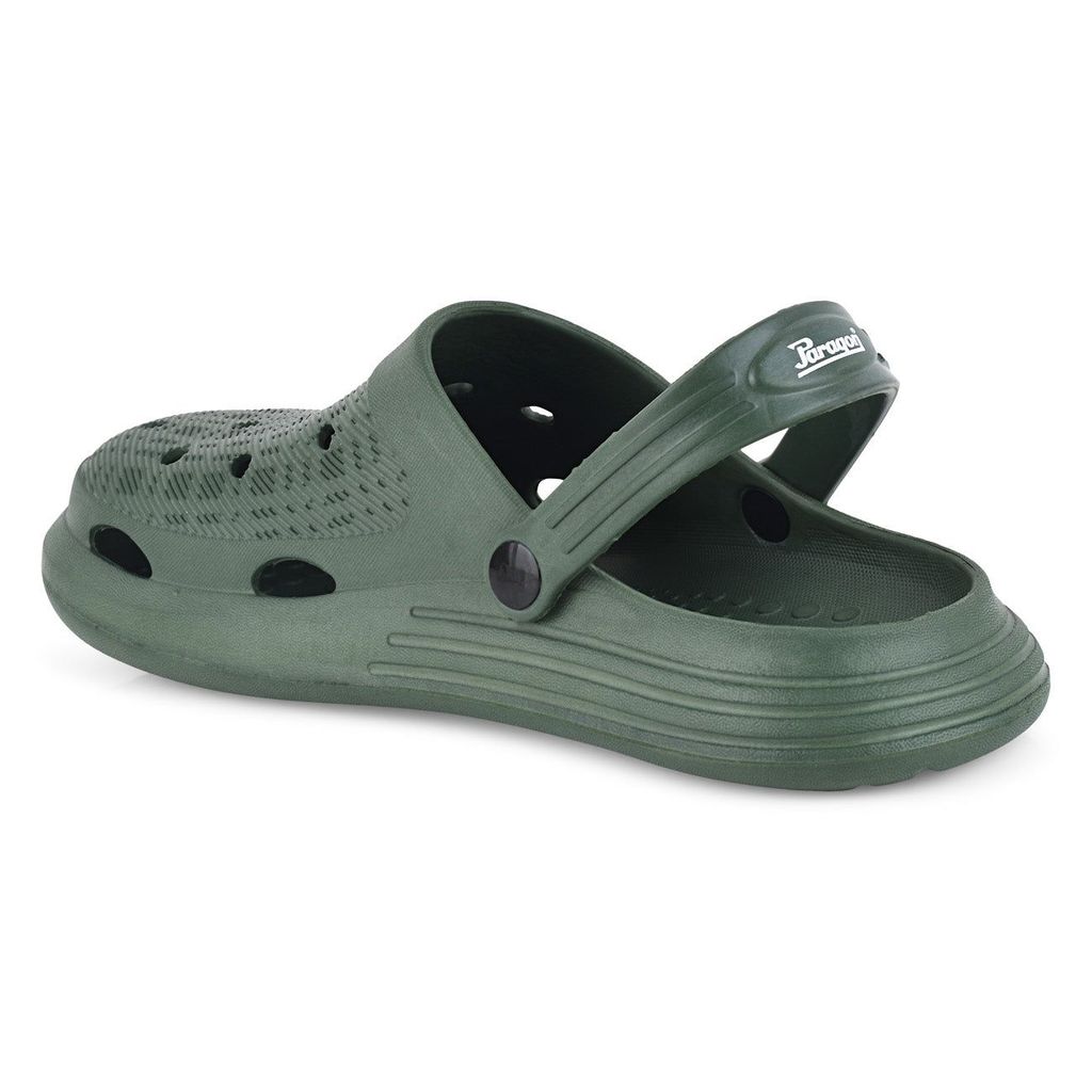 Affordable Men Paragon Olive Easy-to-wear Easy-to-wash Lightweight Clogs for Men 2025 at ShopCir