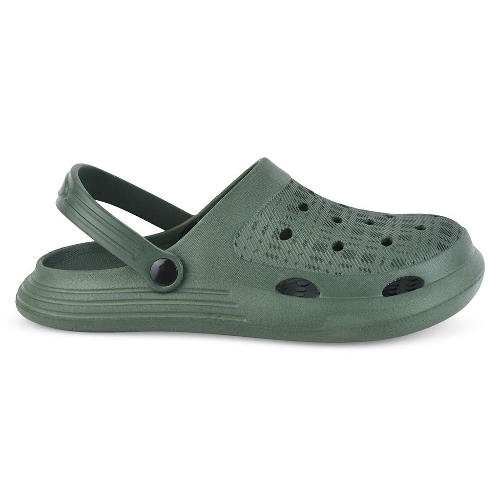 Affordable Men Paragon Olive Easy-to-wear Easy-to-wash Lightweight Clogs for Men 2025 at ShopCir