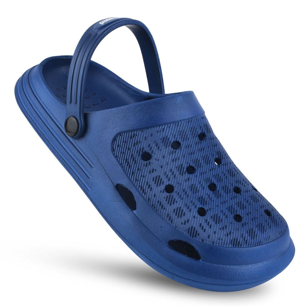 Best Men Paragon Blue Easy-to-wear Easy-to-wash Lightweight Clogs for Men 2025 at ShopCircuit | 