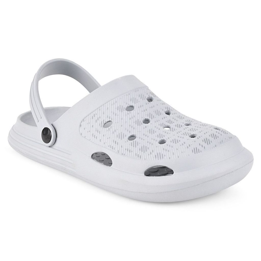 Trendy Men Paragon Grey Easy-to-wear Easy-to-wash Lightweight Clogs for Men 2025 at ShopCircuit 