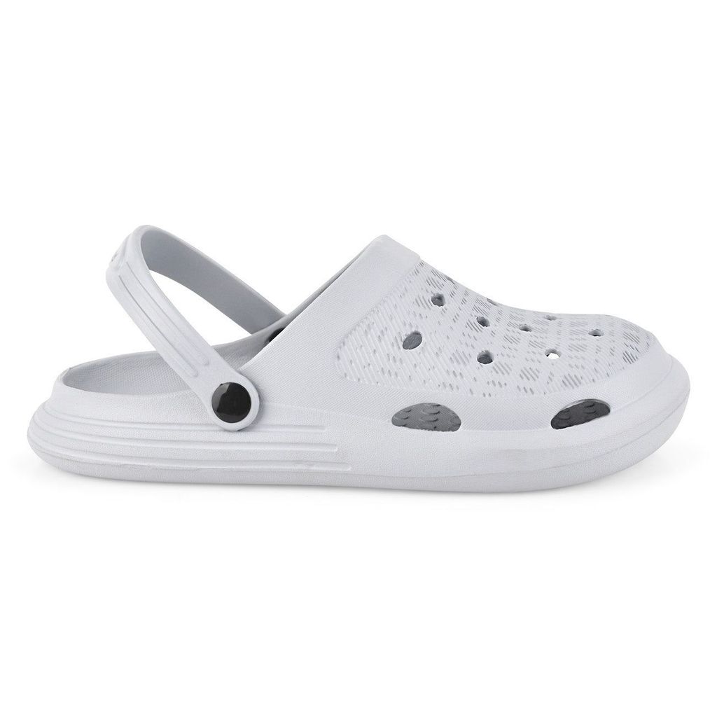 Trendy Men Paragon Grey Easy-to-wear Easy-to-wash Lightweight Clogs for Men 2025 at ShopCircuit 