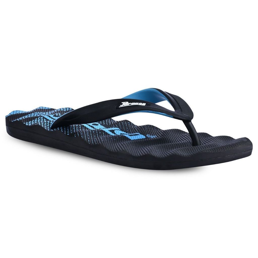 Chic Men Paragon Lightweight Textured Sea Blue Casual Flip Flops for Men 2025 at ShopCircuit | O