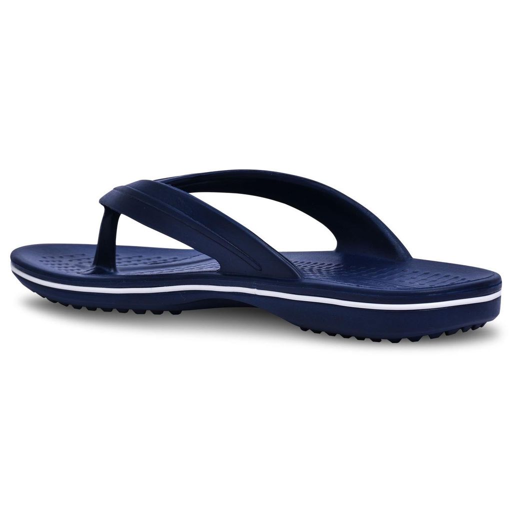 Modern Men Paragon Daily Wear Lightweight Navy Blue and White Flip Flops for Men 2025 at ShopCir