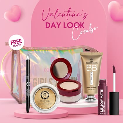 Valentine Makeup Kit for Day Look