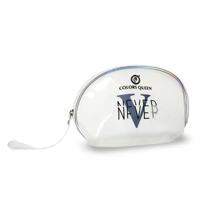 Colors Queen Translucent Makeup Pouch