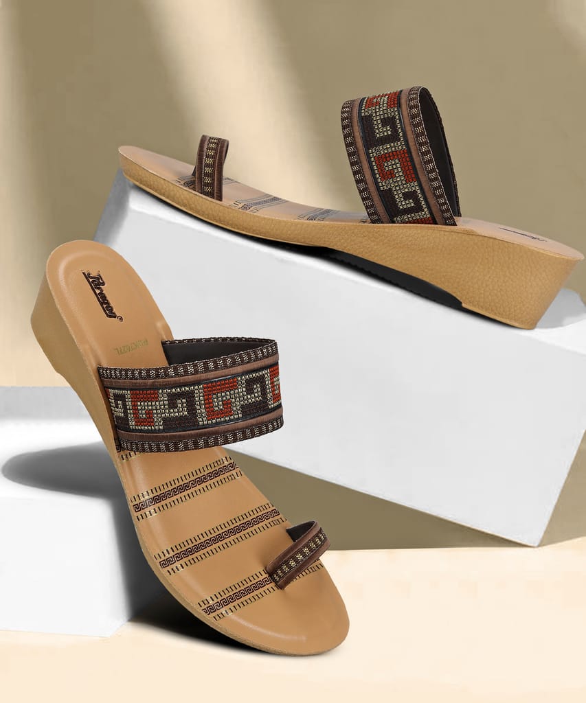 Best Women Paragon Women's Trendy Wedge Heel Sandals with Cushioned Sole and Sturdy Construction
