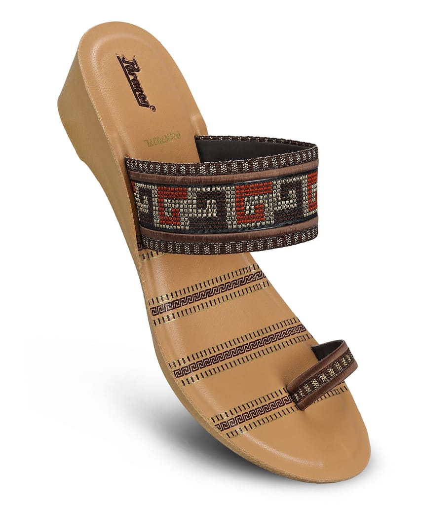 Best Women Paragon Women's Trendy Wedge Heel Sandals with Cushioned Sole and Sturdy Construction