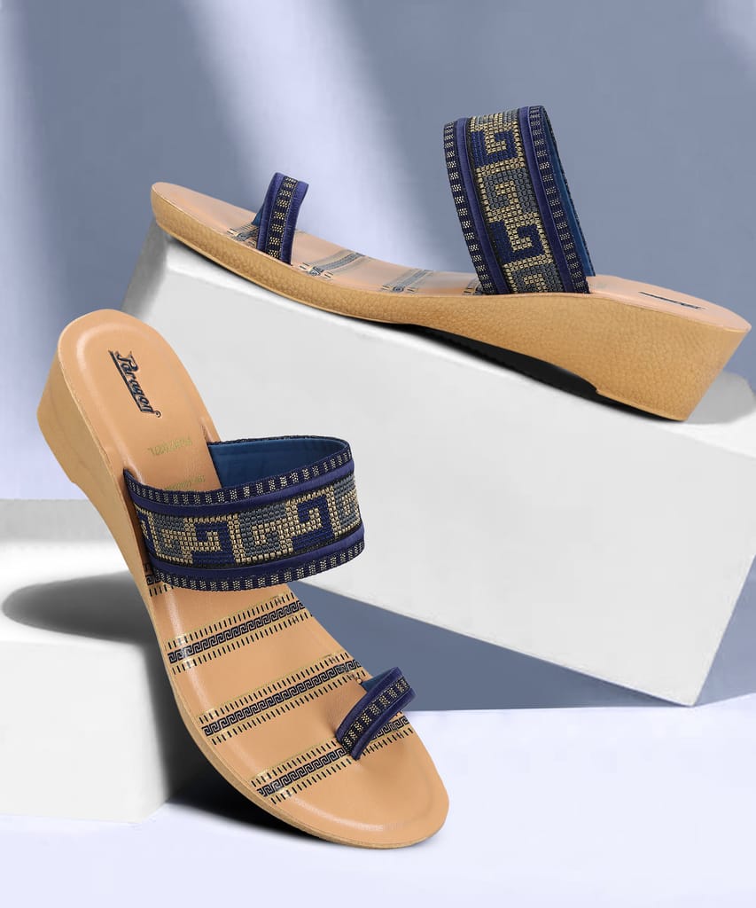 Top Women Paragon Women's Trendy Wedge Heel Sandals with Cushioned Sole and Sturdy Construction 