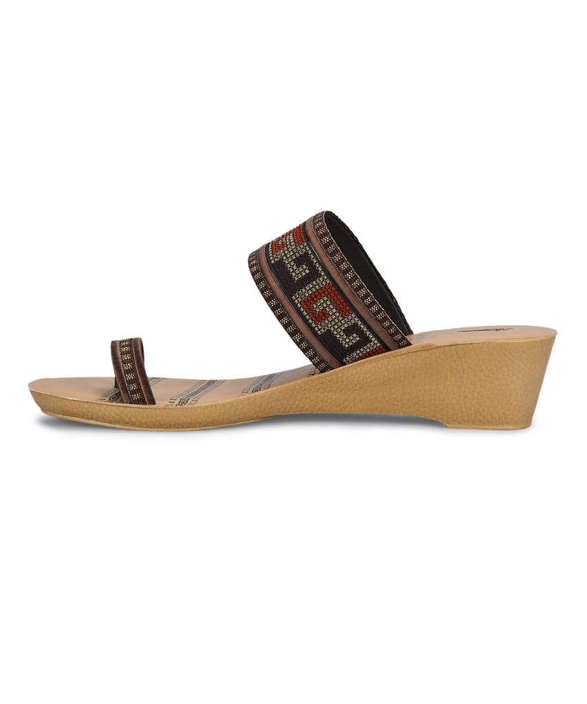 Best Women Paragon Women's Trendy Wedge Heel Sandals with Cushioned Sole and Sturdy Construction