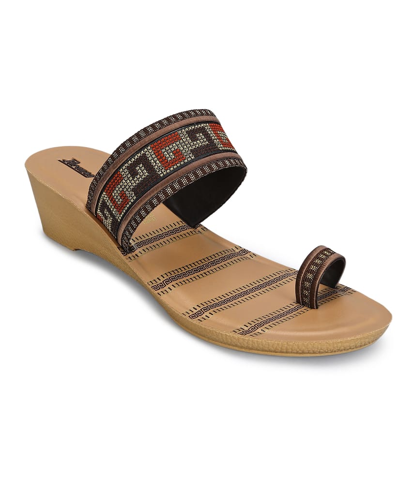 Best Women Paragon Women's Trendy Wedge Heel Sandals with Cushioned Sole and Sturdy Construction