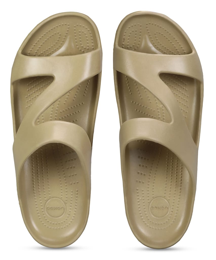 Trendy Women Paragon Women's Lightweight, Washable and Durable Beige Slippers for Everyday Use 2