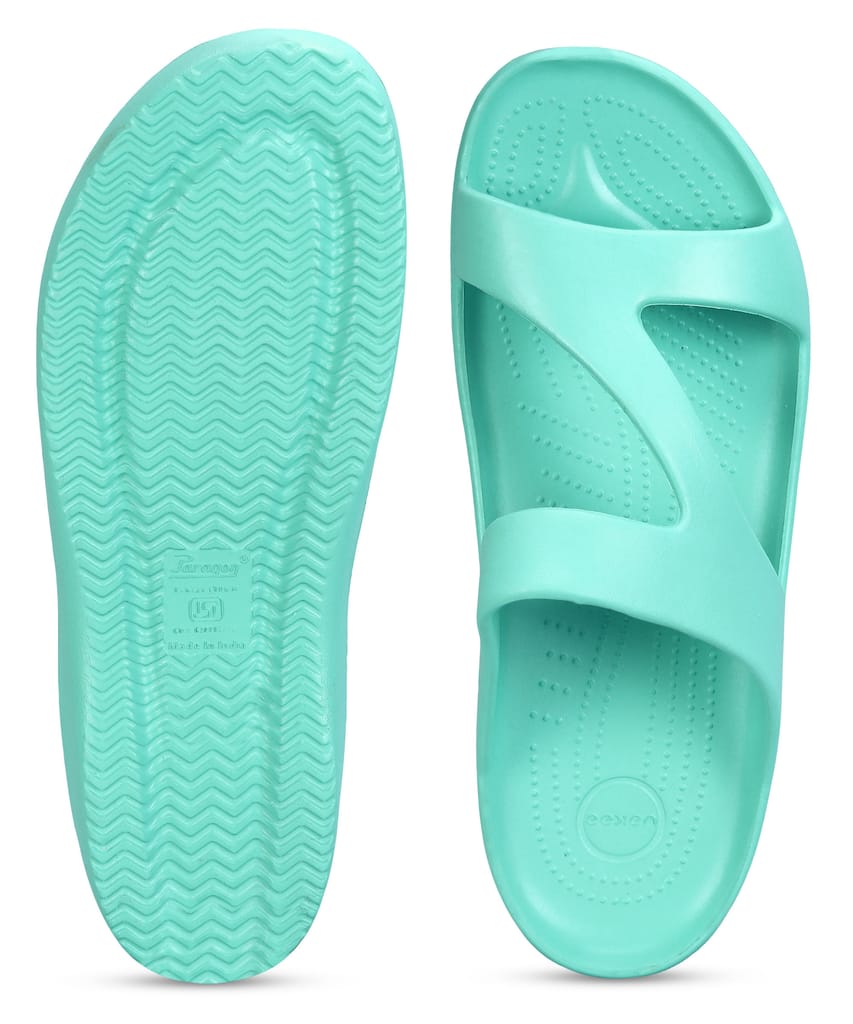 Stylish Women Paragon Women's Lightweight, Washable and Durable Blue Slippers for Everyday Use 2