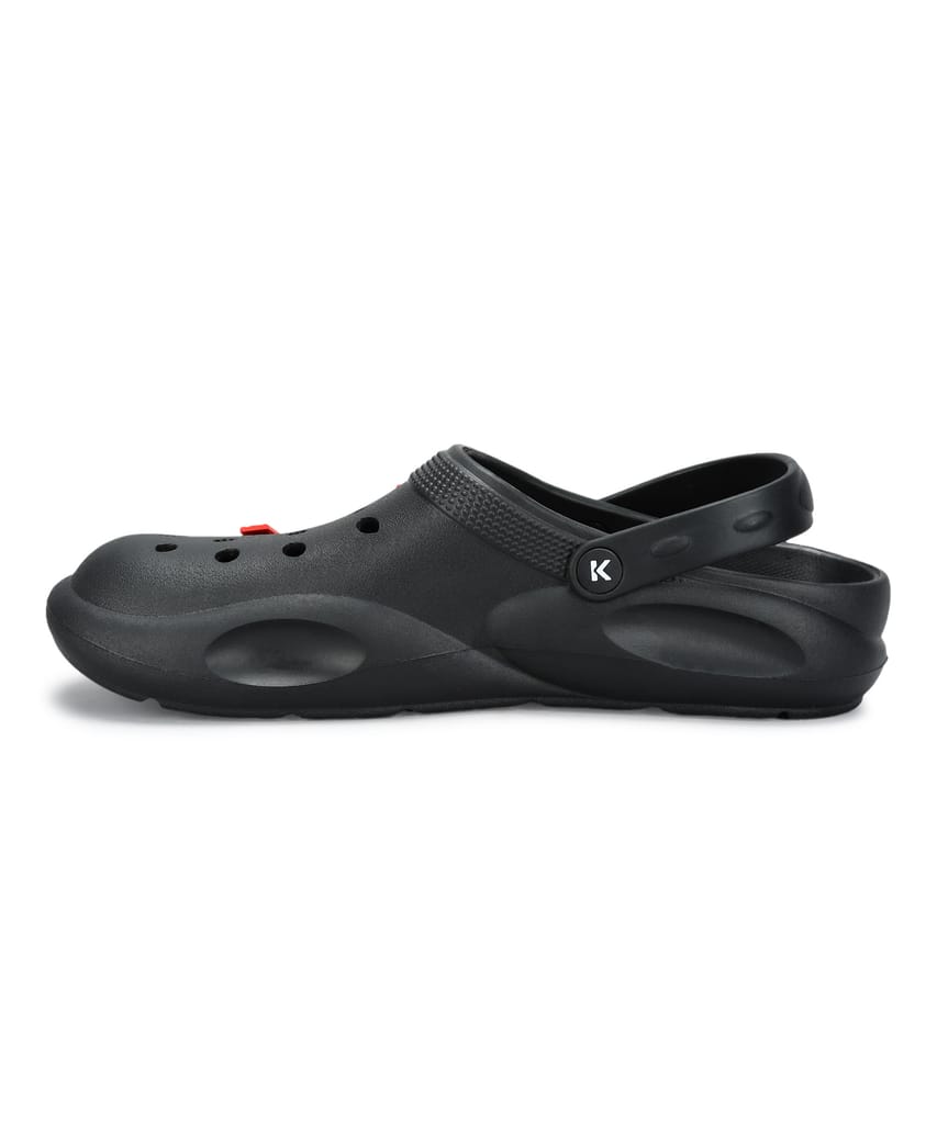 Paragon x Marvel Men's Black Clogs | Waterproof, Lightweight & Anti-Skid