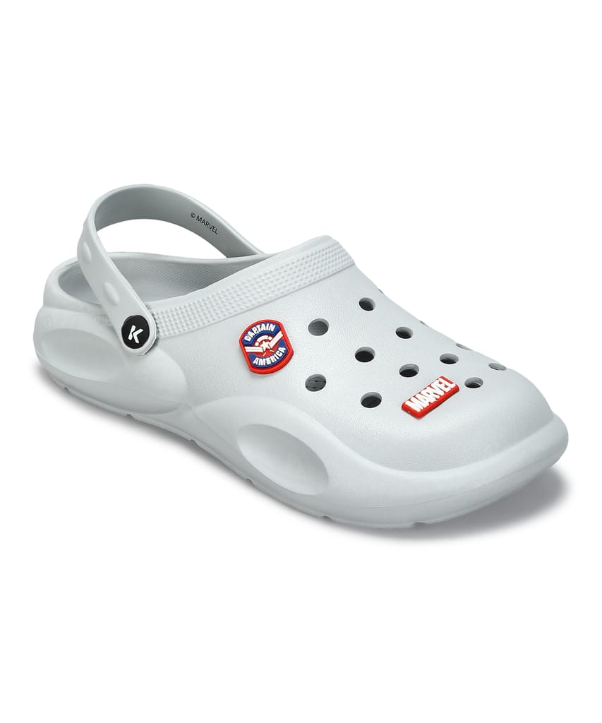 Premium Men Paragon x Marvel Men's Grey Clogs | Waterproof, Lightweight & Anti-Skid 2025 at Shop