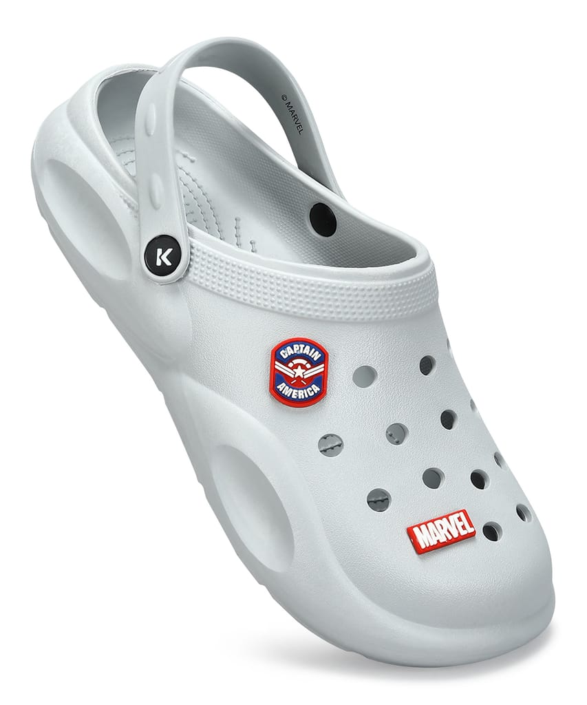 Premium Men Paragon x Marvel Men's Grey Clogs | Waterproof, Lightweight & Anti-Skid 2025 at Shop