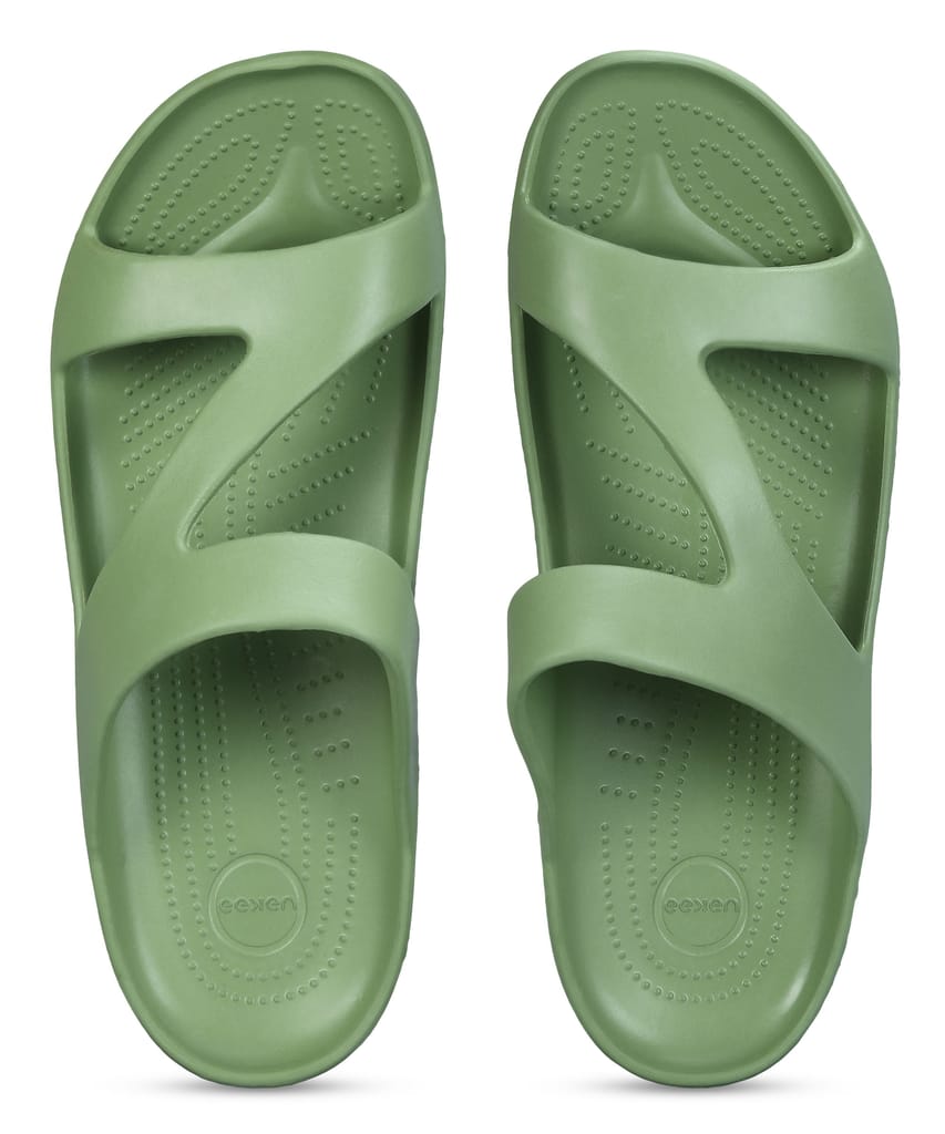 Chic Women Paragon Women's Lightweight, Washable and Durable Green Slippers for Everyday Use 202