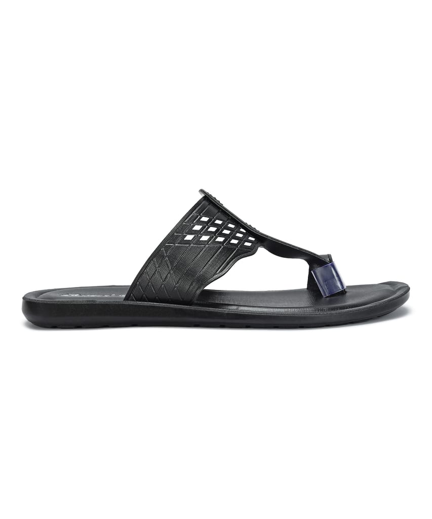 Exclusive Men Paragon Men's Slip-on Black Sandals for Men | Comfortable Sole & Durable 2025 at S