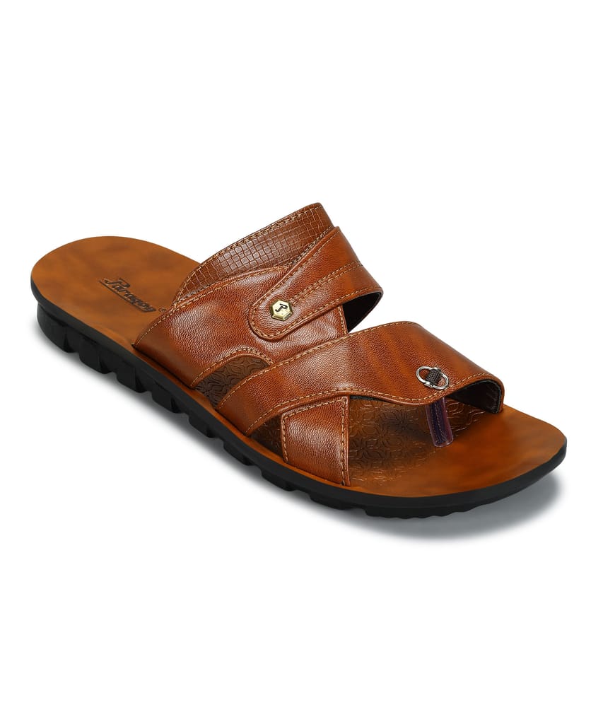 Best Men Paragon Men's Slip-on Brown Sandals for Men | Comfortable Sole & Durable 2025 at ShopCi