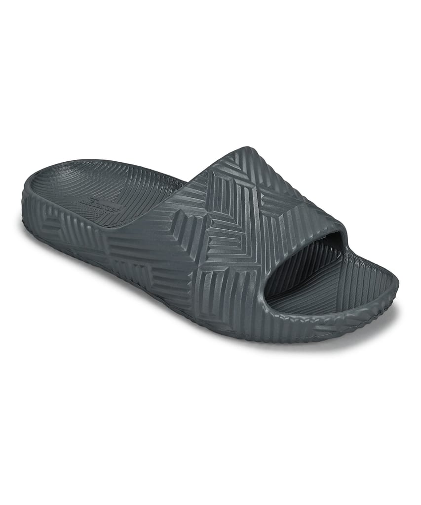 Modern Men Paragon EVK10924G Men's Waterproof Grey Sliders with Comfortable Anti-Skid Sole 2025 