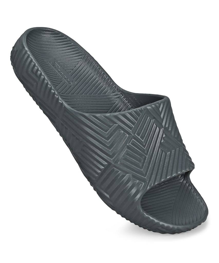 Modern Men Paragon EVK10924G Men's Waterproof Grey Sliders with Comfortable Anti-Skid Sole 2025 