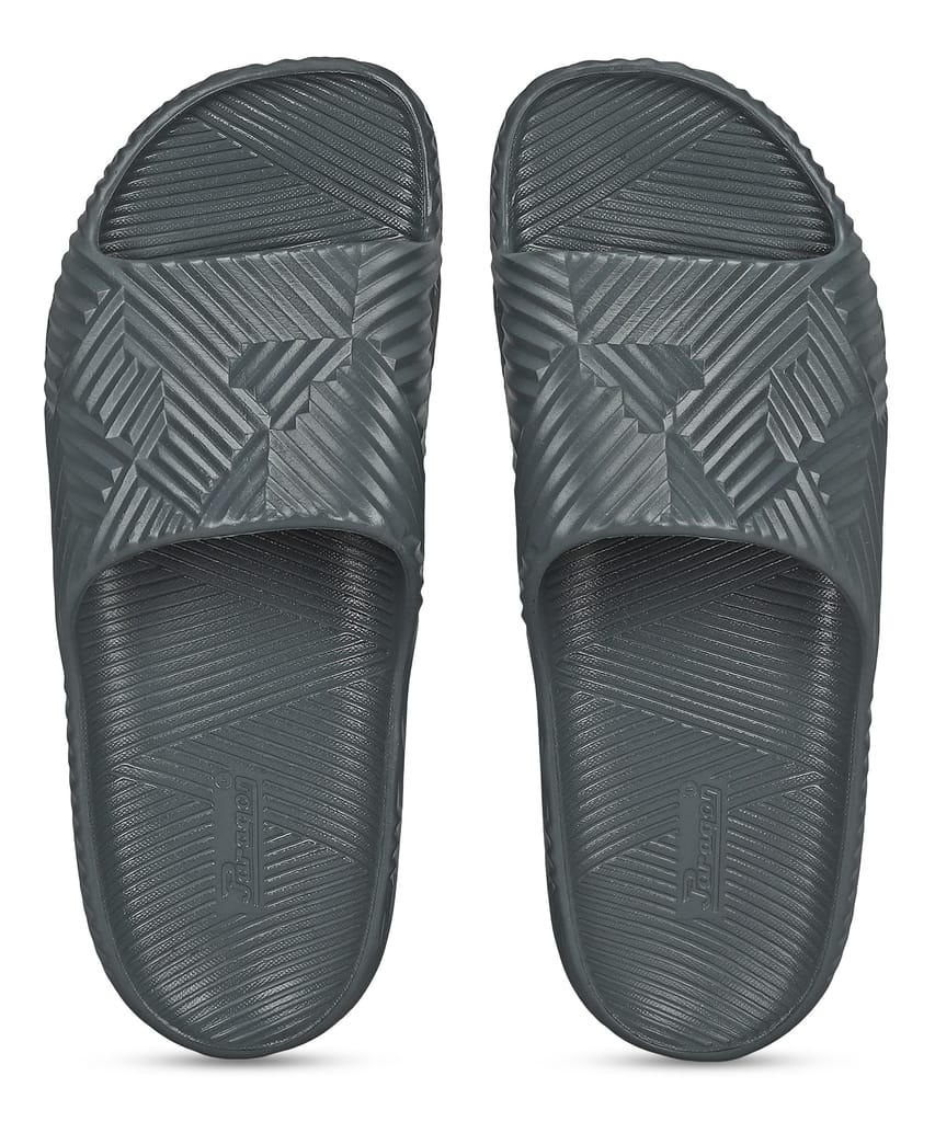 Modern Men Paragon EVK10924G Men's Waterproof Grey Sliders with Comfortable Anti-Skid Sole 2025 